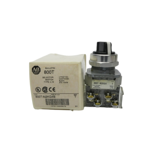 ALLEN BRADLEY 800T-N2KG4B SER. T (WH) NSMP