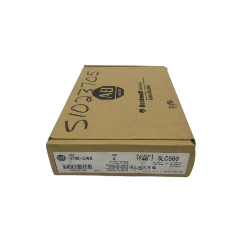 ALLEN BRADLEY 1746-OW8 SER. A 5-265VAC DATE: 2011 NSFS