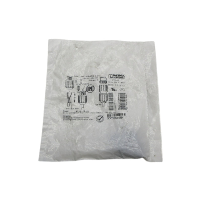 PHOENIX CONTACT SACC-M12MS-4QO-0.34 1641714 NSMP