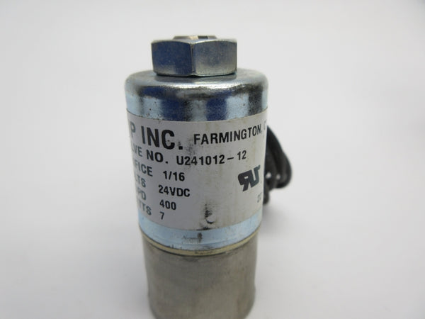 KIP U241012-12 24VDC 1/16" NSNP