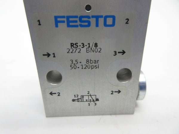 FESTO RS-3-1/8 2272 50-120PSI NSNP