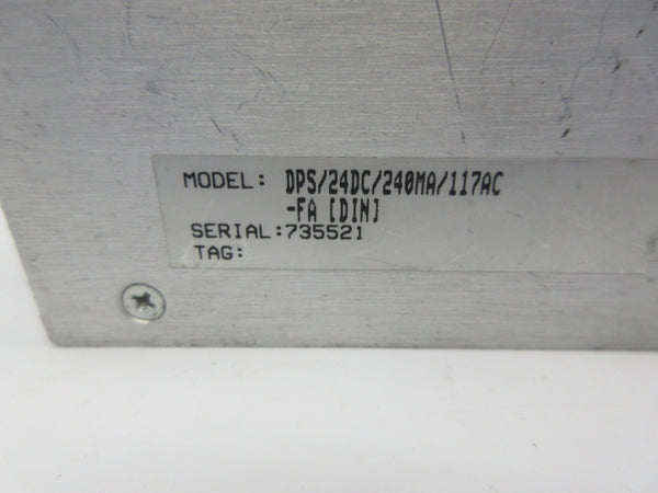 MOORE INDUSTRIES DPS-24DC/240MA/117AC-FA NSNP