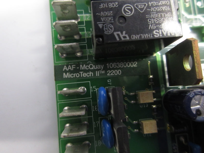 AAF-MCQUAY 106380002 UNMP