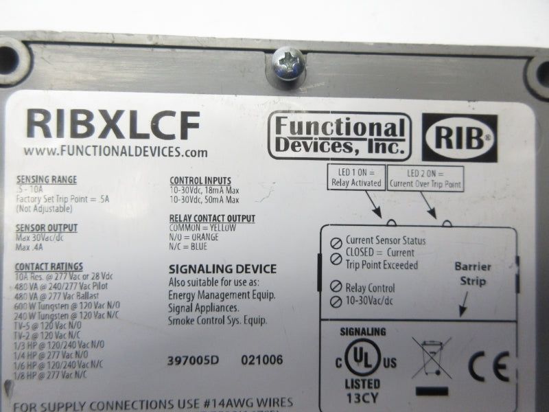 RIB RIBXLCF 10-30VAC NSNP