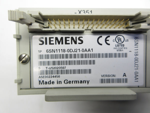 SIEMENS 6SN1118-0DJ21-0AA1 NSNP