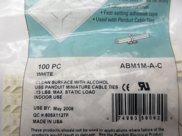 PANDUIT ABM1M-A-C (PKG OF 100) NSMP