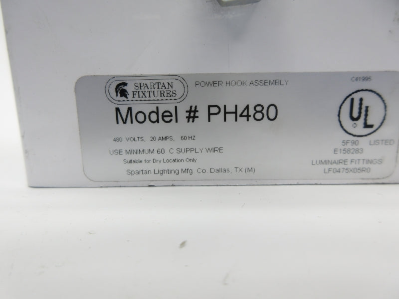 SPARTAN FIXTURES PH480 480V 20A NSNP