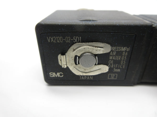 SMC VX2120-02-5D1 24VDC NSNP