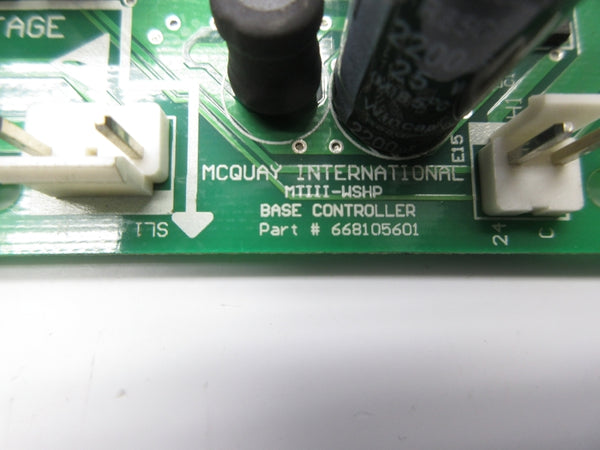 MCQUAY MTIII-WSHP 668105601 NSNP