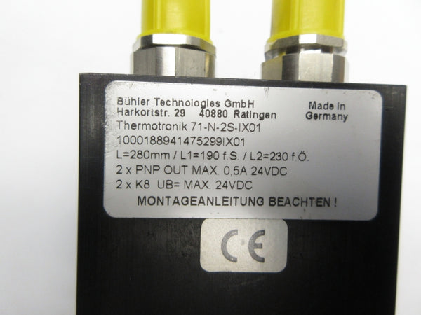 BUHLER TECHNOLOGIES 71-N-2S-IX01 24VDC 0.5A NSNP