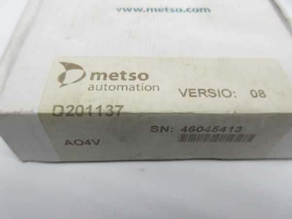 METSO AUTOMATION D201137 NSMP