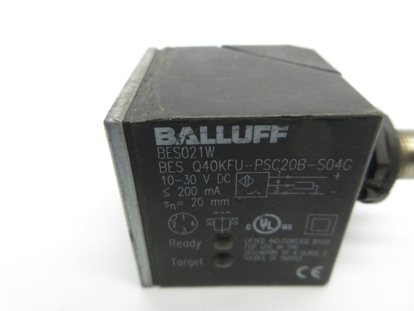 BALLUFF BES021W BES Q40KFU-PSC20B-S04G 10-30VDC UNMP
