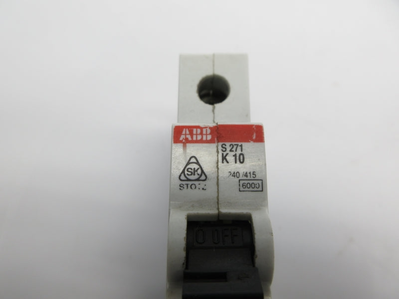 ABB S271 K10 240/415V 10A UNMP