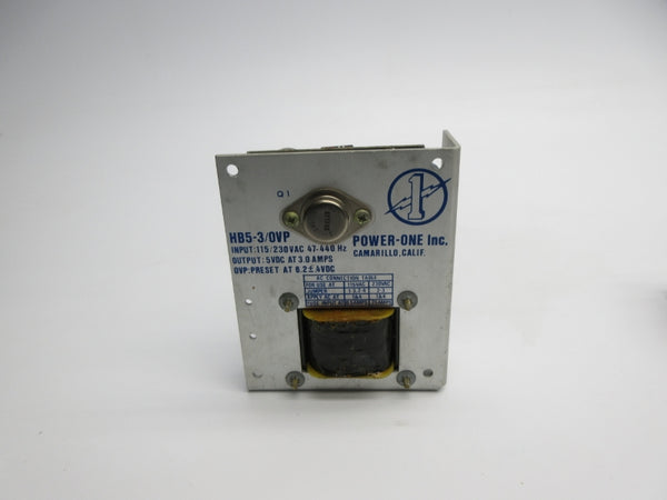 POWER-ONE HB5-3/OVP 115/230VAC .25A UNMP