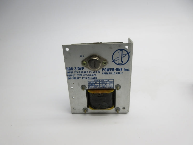 POWER-ONE HB5-3/OVP 115/230VAC .25A UNMP