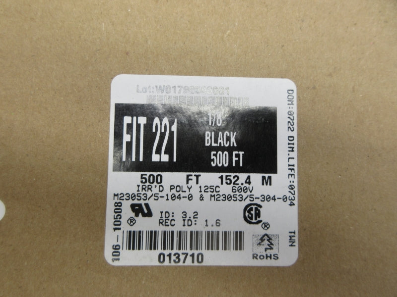 ALPHA WIRE FIT 221 500FT 1/8" NSMP