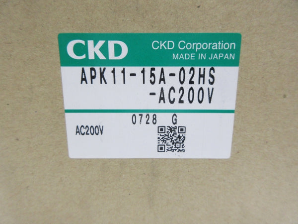CKD APK11-15A-02HS 200/220VAC NSMP
