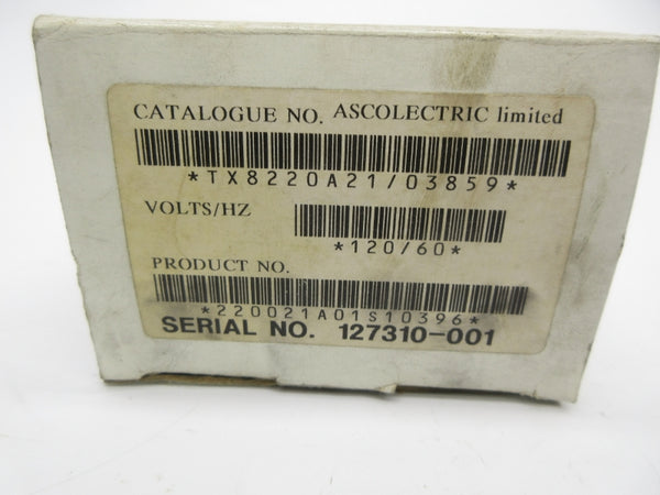 ASCO TX8220A21/03859 120V 5-125PSI 1/2" NSMP