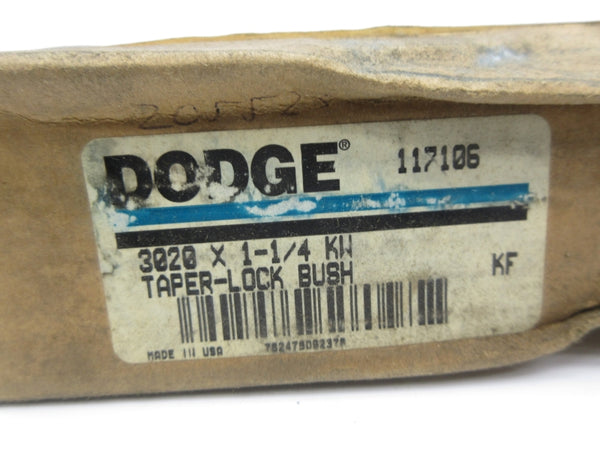 DODGE 117106 3020 X 1-1/4 KW NSFS