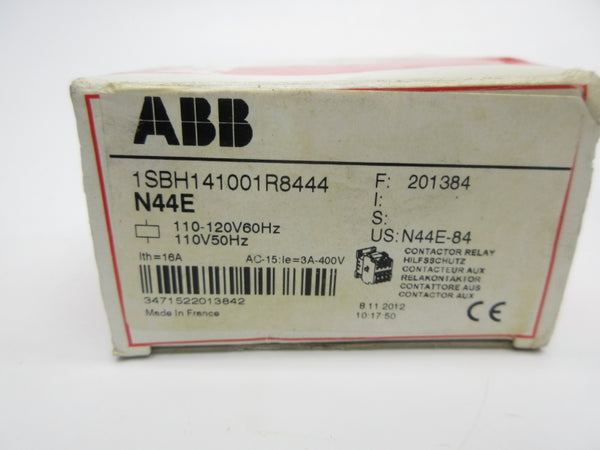 ABB 1SBH141001R8444 N44E 110-120V 16A NSMP