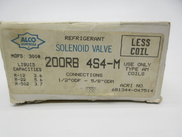 ALCO CONTROLS 200RB 4S4-M NSMP