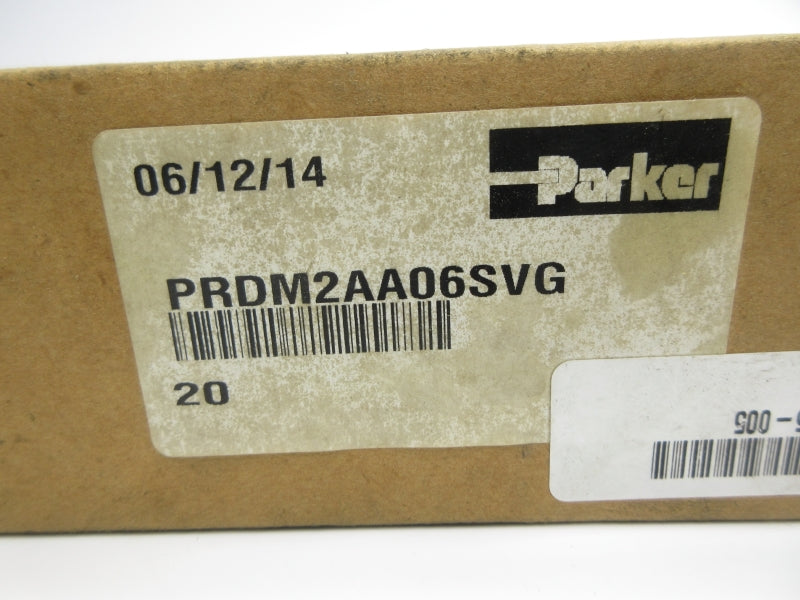 PARKER PRDM2AA06SVG20 NSMP