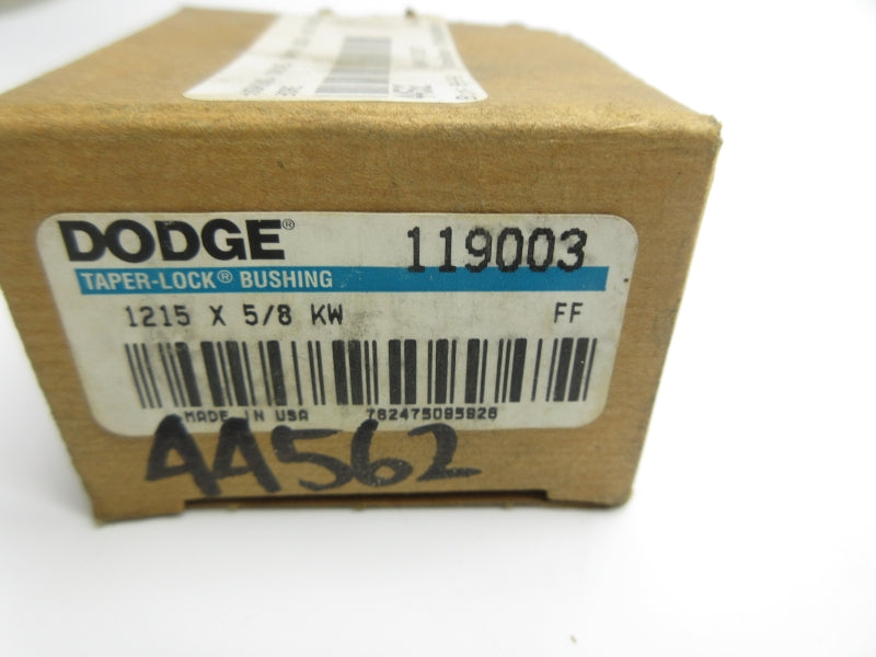 DODGE 119003 1215 X 5/8 KW NSMP