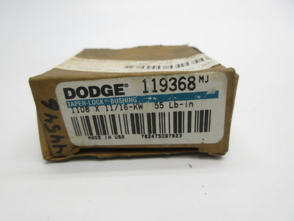 DODGE 119368 1108 X 11/16-KW NSMP