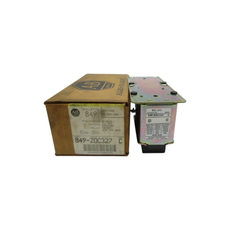 ALLEN BRADLEY 849-ZOC327 SER. C 550/600V (BR/YL) NSMP