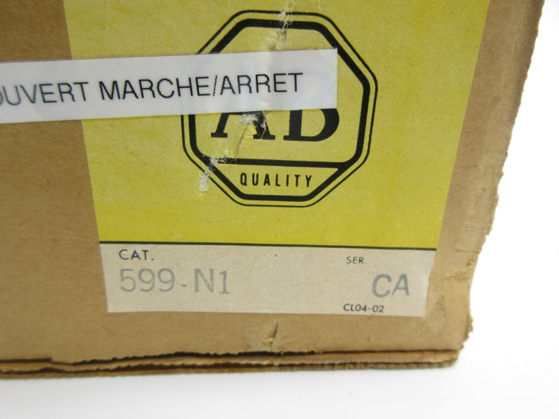 ALLEN BRADLEY 599-N1 SER. CA (BR/YL) NSMP