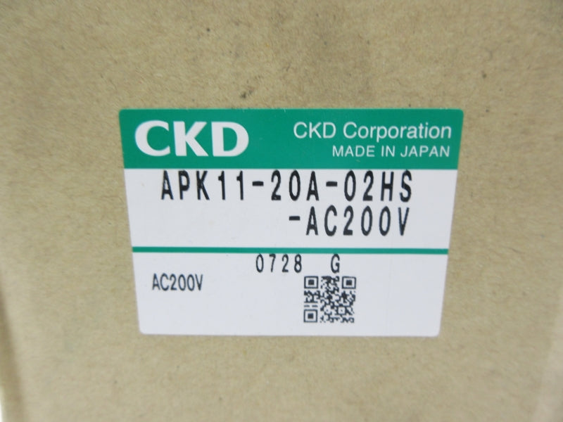 CKD APK11-20A-02HS 200VAC NSMP