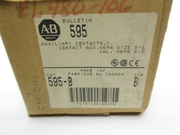 ALLEN BRADLEY 595-B SER. B (BR/WH) NSMP