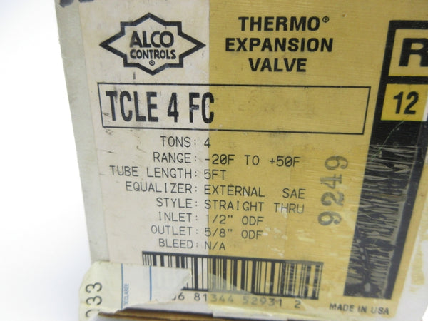 ALCO CONTROLS TCLE 4 FC -20-+50'F NSMP