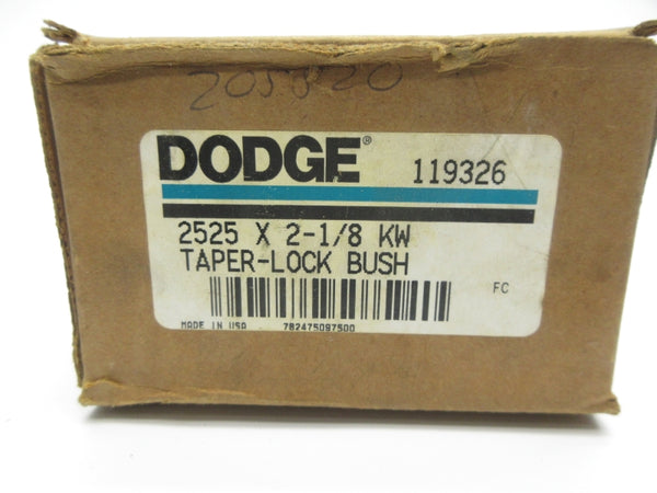 DODGE 119326 2525 X 2-1/8 KW NSMP
