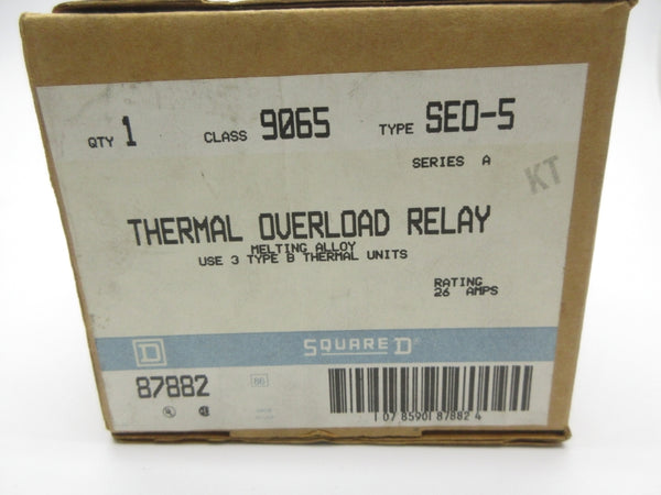 SQUARE D 9065 SEO-5 SER. A 600VAC 26A NSMP