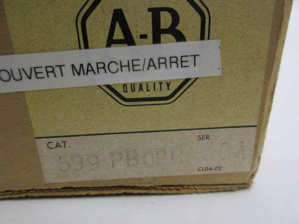 ALLEN BRADLEY 599-PB02C SER. CA (BR/YL) NSMP