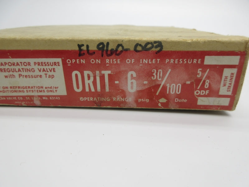 SPORLAN ORIT-6-30/100-5/8 NSMP