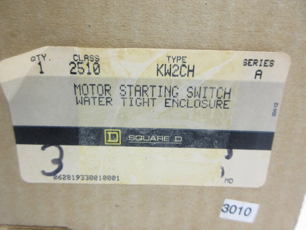 SQUARE D 2510 KW2CH SER. A NSMP