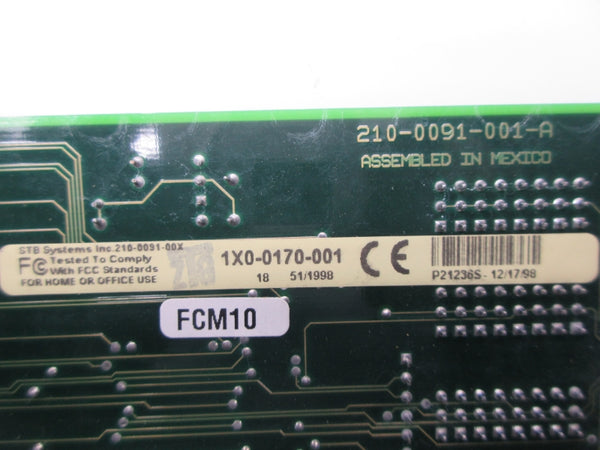 STB SYSTEMS 1X0-0170-001 NSNP