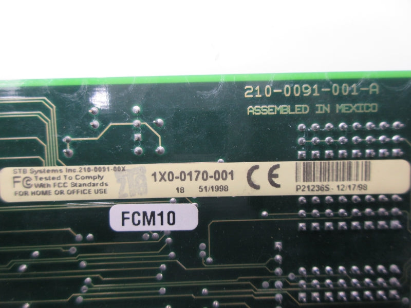 STB SYSTEMS 1X0-0170-001 NSNP