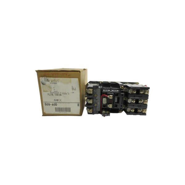 ALLEN BRADLEY 509-AOD SER. B 110/115-120V 18A (AS PICTURED) (BR/WH) NSMP