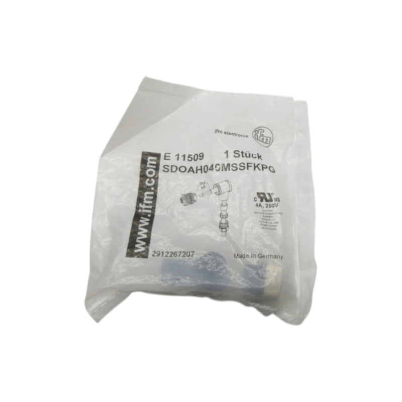 IFM EFECTOR E 11509 SDOAH040MSSFKPG 250V 4A NSMP
