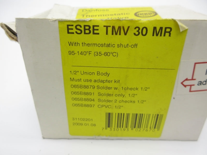 DANFOSS ESBE TMV 30 MR 90-140'F 1/2" NSMP