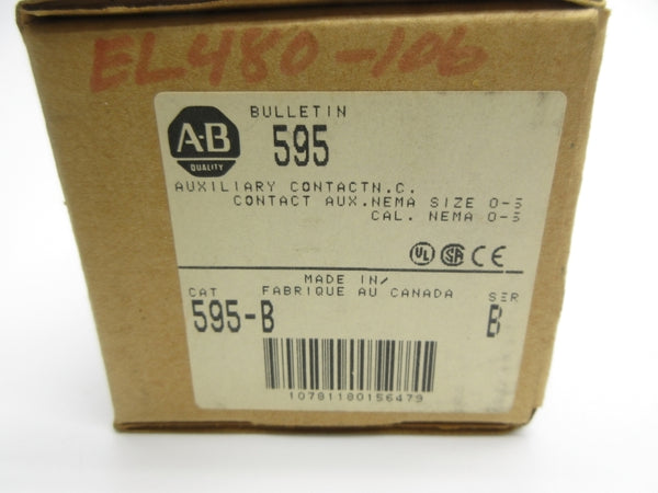 ALLEN BRADLEY 595-B SER. B (BR/WH) NSMP