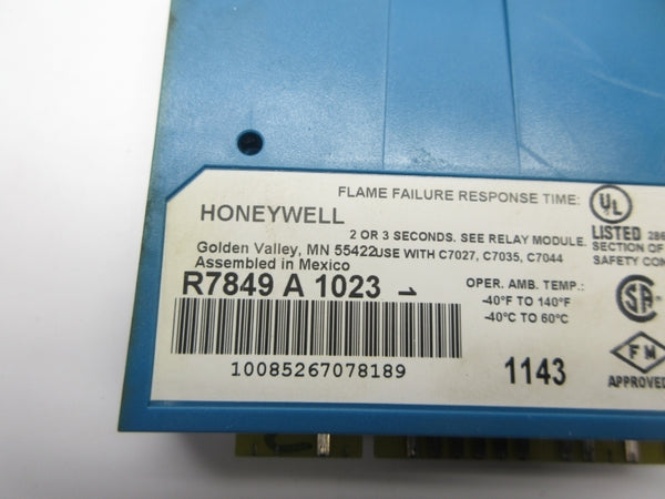 HONEYWELL R7849 A 1023 1.25VDC 2/3S UNMP