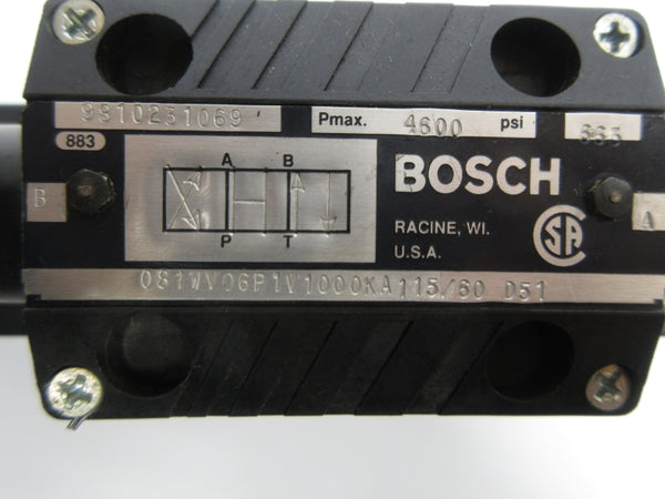 BOSCH 081WV06P1V1000KA115/60 D51 9810231069 110/115V 4600PSI NSNP