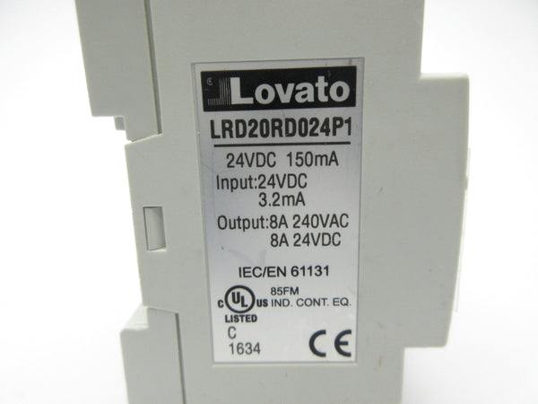 LOVATO LRD20RD024P1 24VDC NSNP