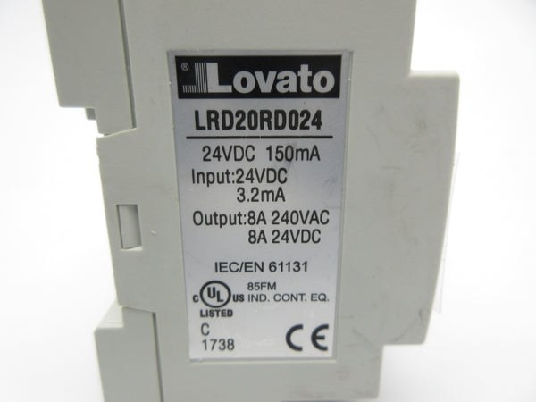 LOVATO LRD20RD024 24VDC NSNP