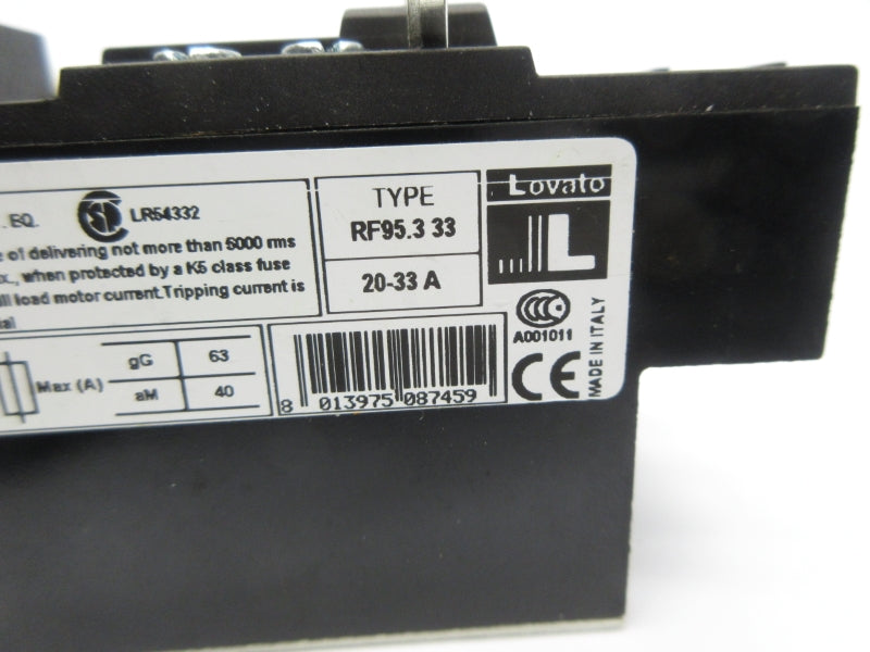 LOVATO RF95.3 33 20-33A NSNP