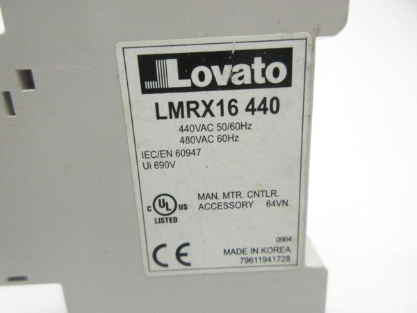 LOVATO LMRX16 440 440/480VAC NSNP
